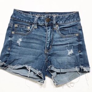 American Eagle 🦅 Hi Rise Denim Shorts